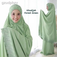 【Hot sale】☂✸Mukena Adult PASTELEENA SITI KHADIJAH JUMBO FREE Wholesale Bag