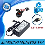 Samsung 14V 3A(6.5mm*4.4mm) For S22C330 S22C330H S22C330HW S22C570 S22C570H S23A300 Lcd & Led Monito