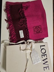Loewe 雙色圍巾