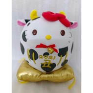 Sanrio Yakult × Hello Kitty Japan Zodiac Cow Plush Toy Limited 2021