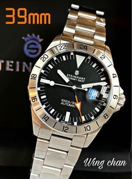 有門市 行貨 39大橙針 Steinhart Automatic Watch OCEAN VINTAGE GMT NEW 39mm Special 史丁克 二年保用 瑞士製造 另可代訂官網款式