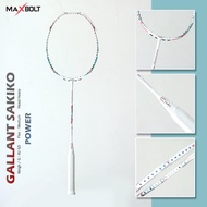 Raket badminton Maxbolt Gallant Sakiko 4U head heavy compact frame