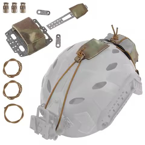 Fast Tactical Helmet PVS31 Battery Case Pouch FERRO-Style PVS-31 NVG Battery Retention System Airsof