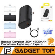 [SG Shop] Baseus 3C Power Bank CCC Certification power bank  Compact Fast Charging Power Bank Lightn