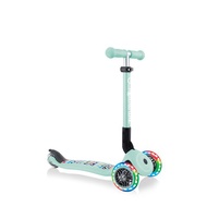 Globber Junior Foldable Fantasy Lights 3-Wheels Scooter for Toddlers - Mint Tribal