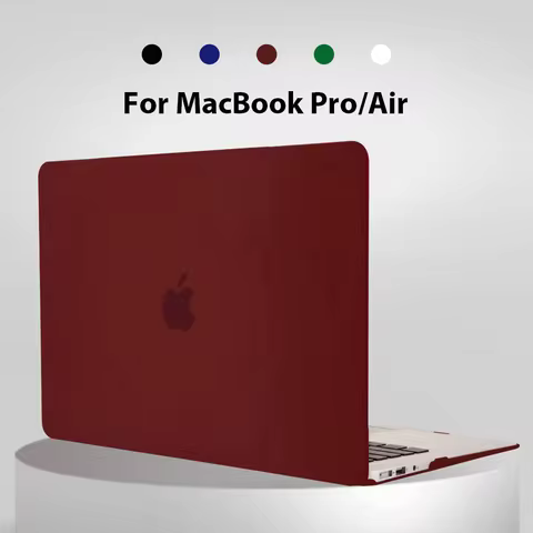 Laptop Case For Macbook NEw Air 13 M1 M2 M3 Air 15.3 13.6 Cover Pro 13 Case Ultra Thin Hard Shell Fo