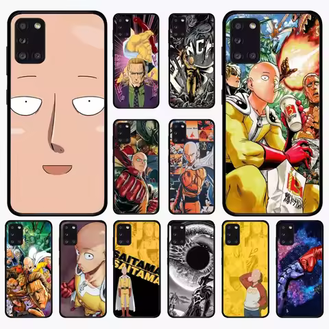 One P-Punch Man Saitama Phone Case For Samsung A 10 11 12 13 20 21 22 30 31 32 40 51 52 53 70 71 72 