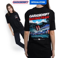 Garage Drift T-Shirt GD Racing Team Full Grid Baju T Shirt Lelaki Baju Lelaki