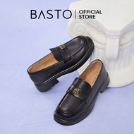 BASTO Womens Loafers Platform Shoes รองเท้า loafer รองเท้าส้นตึก A3556