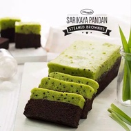 amanda brownies kukus sarikaya pandan