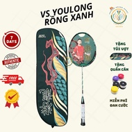 [Weaving string+grip+Bag] Genuine VS YouLong Blue Dragon Badminton Racket