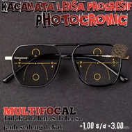 UNISEX Aviator Style Photochromic Progressive Reading Glasses / Reading and walking glasses | 9088