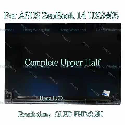 For Asus Zenbook 14 UX3405 Series Complete Assembly UX3405 UX3405M LCD Display Screen Touch No-touc