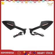 [Stock] Motorcycle Integrated Turn Signal Mirrors Rearview Mirror with LED Light for DUCATI STREETFIGHTER V4 Streetfighter V4