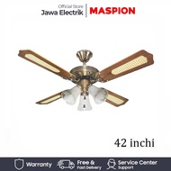MASPION UCHIDA CF 125E CEILING Fan/AB Ceiling Fan 42inch 3 Lights