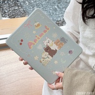 360 Rotation Protective Case For iPad 10.2 8 9th Air 4 5 Generation 9.7 10th 10.9 Mini 6 2022 Cute Puppy Cover with Pencil Holder