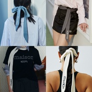 maison KEEPS | Imbalance Logo Ribbon Hair