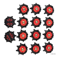 Kiki 14Pcs Nonslip Golf Spikes Pin Fast Twists Cleats Golf Shoes Accessories