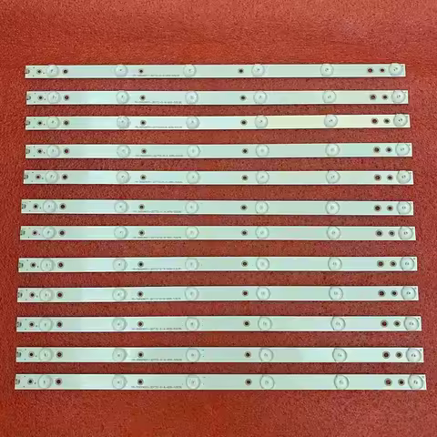 12pcs/set LED Backlight Strips for E50-C1 D50U-D1 D50-D1 500TT43 V3 V4 EVTLBM500P0601-DN-2