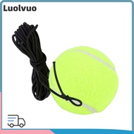 LUOLVUO Tennis Training Ball, Yellow Elastic String Rebound Ball, Tennis Tether Ball Adjustable Rope