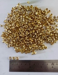 MATA AYAM 201 MATA ITIK UKURAN 4 MM AKSESORIS SEPATU TOPI HAND BAG PER 100 PCS