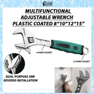 Wuyunn.Adjustable Spanner.Adjustable Wrench.Spanar Hidup Heavy Duty.Multifunctional Adjustable Spana