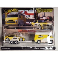 Hot Wheels Legends Tour Team Transport BMW M3 and HW Rally Hauler