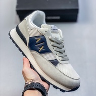 2025 Hot ARMANI EXCHANGEAE Mens AX Mesh Stitching casual sneaker shoes retro sports shoes