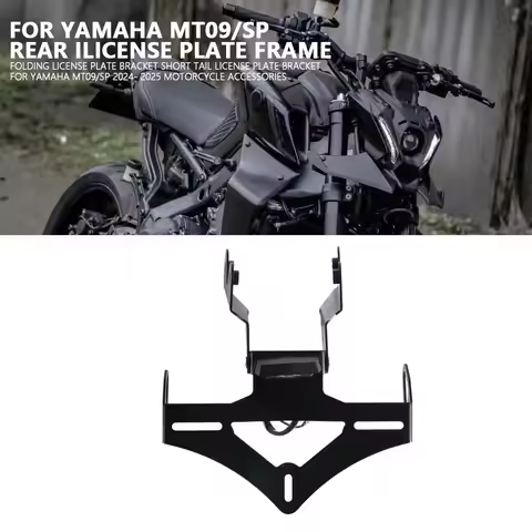 Motorcycle Accessories Rear License Plate Holder For YAMAHA MT-09 MT-09SP Tail Tidy Fender Eliminato