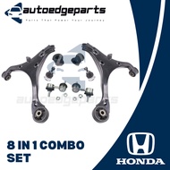 [8 IN 1 SET] Front Lower Arm / Ball Joint / Stabilizer Link / Bush - Honda Civic ES S5A 1.7CC / S5G
