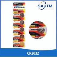 Panasonic 3V CR2032 / CR2016 / CR2025 / CR1220 / CR1632 / CR1620 / CR16 แบตเตอรี่ลิเธียม