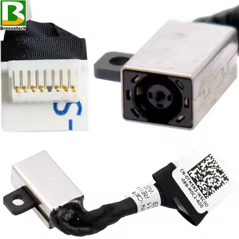 Original New DC Power Jack Socket Wire Cable Connector for Dell Latitude 3400 3500 15 5584 5583 0TM5