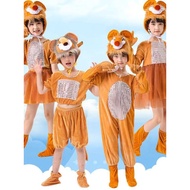 animal costume kids animal costume for kids Hari Kanak-kanak Space Little Lion Performance Dress Tad
