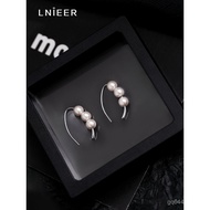 2025 Anting-anting Perak Tulen S925 Anting-anting Elegan Cangkuk Telinga Baru Wanita Kancing Tindik 