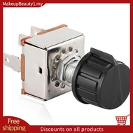 Universal 12V, 25A AC Blower Switch 3 Speeds with Plastic Knob, 4 Position, IP65 Rating, Touch Contr