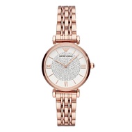 Emporio Armani Watch Women's All Sky Star Series Quartz Fashion Diamonds Women's Watch Rose Gold Gift for Girlfriend AR11244