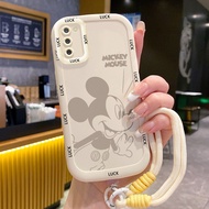 Samsung A02S A03S M02S F02S Case Small Mouse With Lanyard