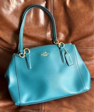 Coach Small Christie Carryall in Crossgrain Leather