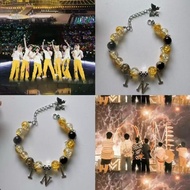 高颜值TNT时代少年团手链爆米花周边应援色手串送礼物学生饰品High Beauty TNT Era Youth Band Bracelet Explosive RiceISVJ