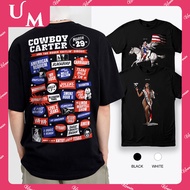 Beyonce Cowboy Carter Merch Cotton Minimalist T-shirt Men Women Shirt Top Vintage American Fashion C