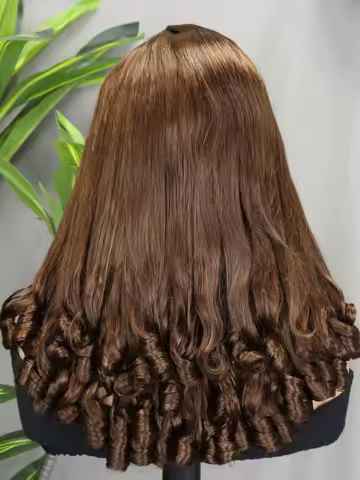 300% Density Magic Loose Wave Closure Wig 5x5 Lace Closure Glueless Human Hair Wigs 22 Inches Natura