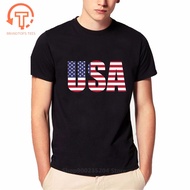 American Eagle Flag Letter Printed 3D T-shirt Men USA Banner short sleeve shirt Hip Hop Eagle T shir