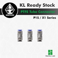 Bambu Lab PTFE Tube Connector for P1S / X1 Series, Bambu Lab Original Spare Parts for P1S X1, 3D Pri