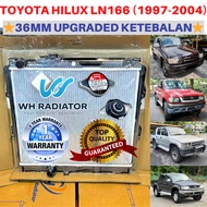 TOYOTA HILUX LN166 (36MM) UPGRADED SIZE TOP QUALITY MANUAL Radiator Tangki Air