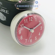 CHIHIRO1X3EE Wall Clock Waterproof Modern Clock Art Battery Powered  Mini Sucker Home Decor
