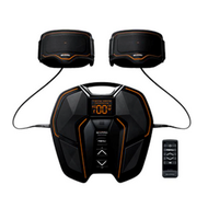 新發售的SIXPAD Foot Fit Plus 2 MTG Sixpad Foot Fit Plus 2 遙控器操作（取出電池）