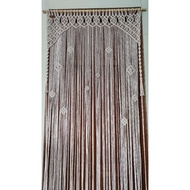 Macrame curtain aesthetic curtain