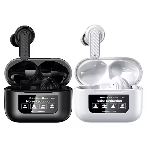 144 Languages Wireless BT Earphones Real Time Language Translator Earbuds Noise Cancelling Instant T