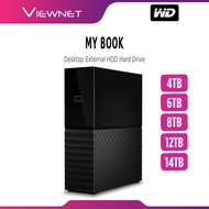 WD WESTERN DIGITAL MY BOOK 3.5" USB3.2 GEN 1 DESKTOP EXTERNAL HDD HARD DRIVE MYBOOK HARD DISK - 4TB 