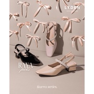 Lyden Tiarra series 4cm pump heels - Classic Black//Off White//Beige//Pink